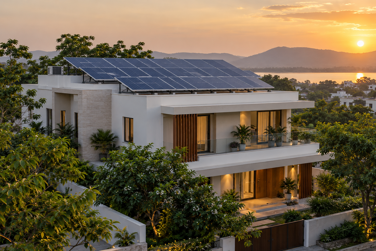 Residential rooftop solar