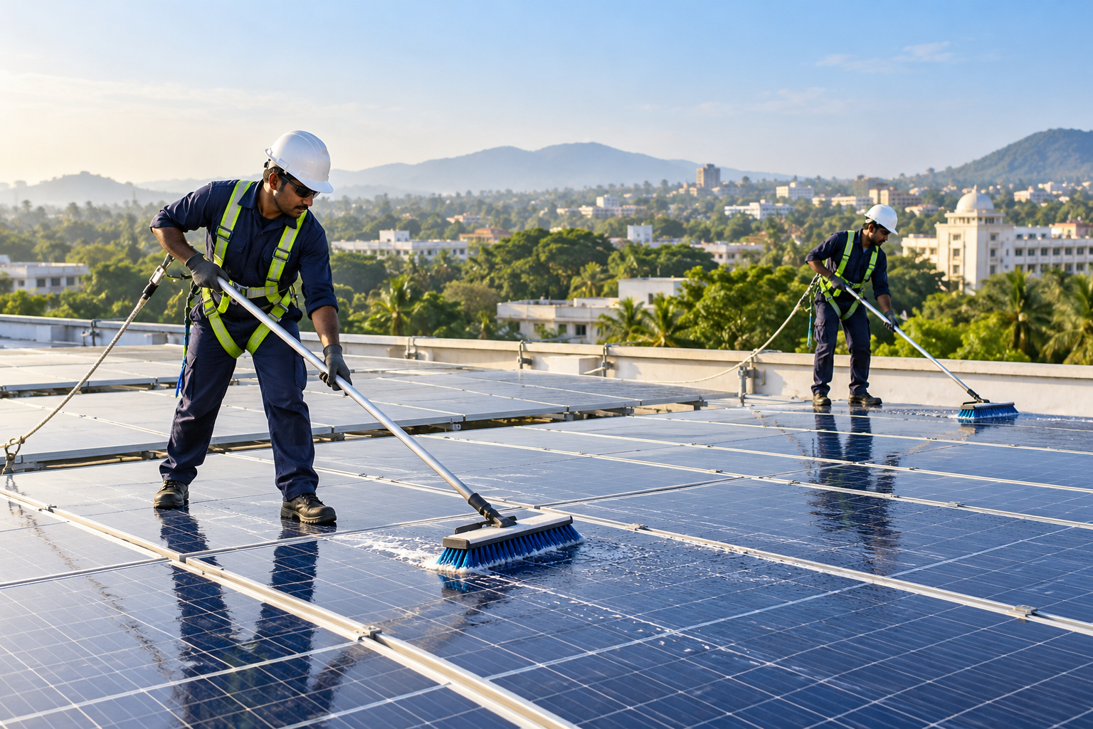 Solar system maintenance